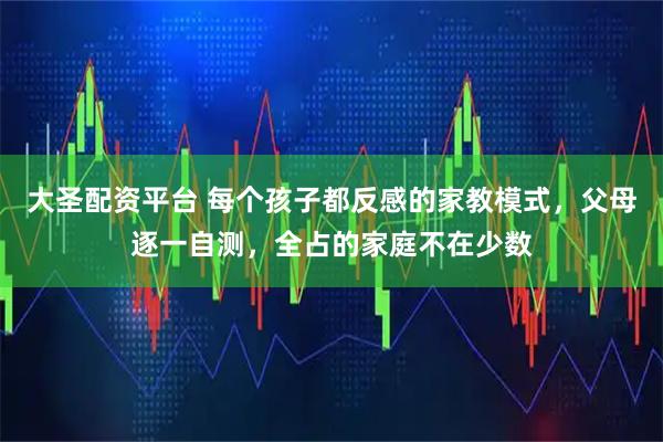 大圣配资平台 每个孩子都反感的家教模式，父母逐一自测，全占的家庭不在少数